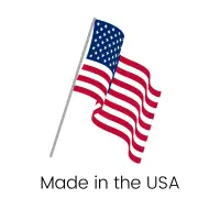 Made in the USA image with American Flag