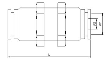 Stainless Steel Bulkhead Union 